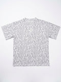 KountryCozy Oversized Grey Roots Patch Tee