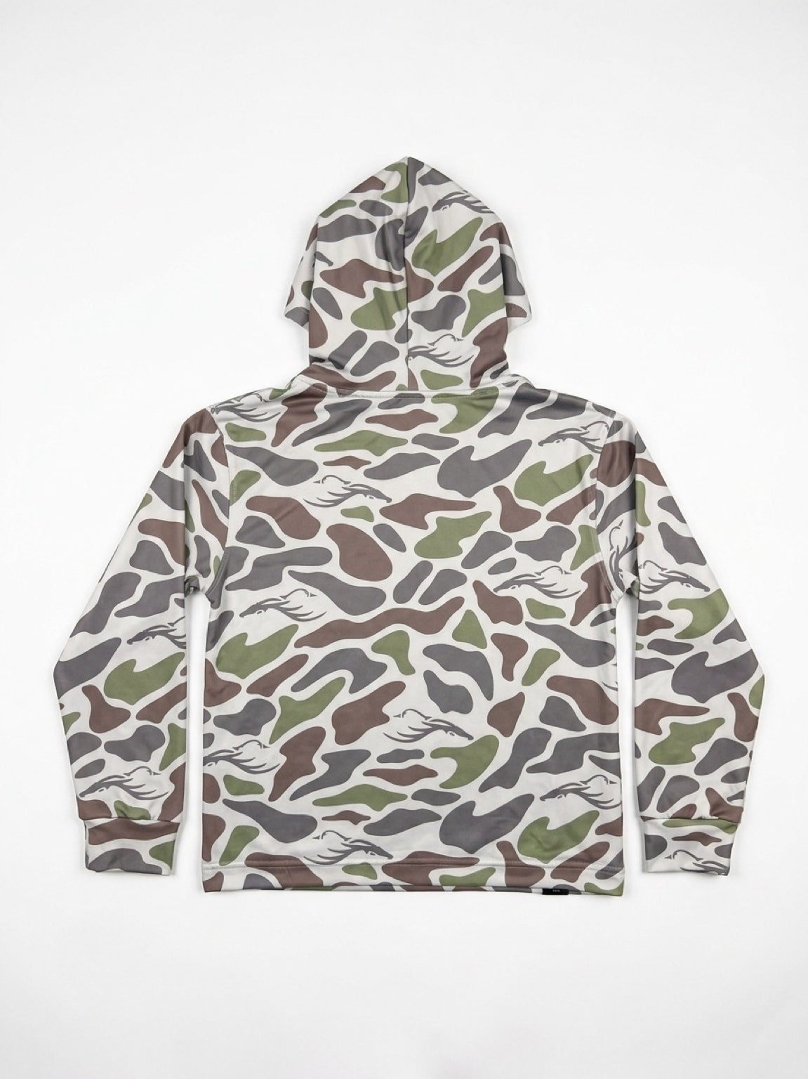 KC3 Toddler Green Marsh Camo Performance hoodie