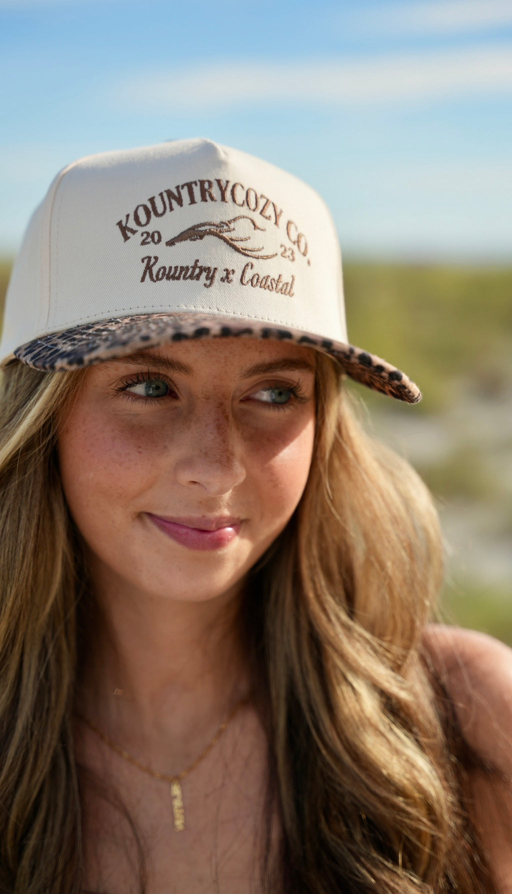 KC3 Cheetah Print Hat