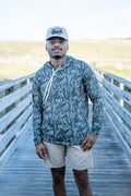 KC3 Men's Roots Camo Mid-Weight Performance Hoodie