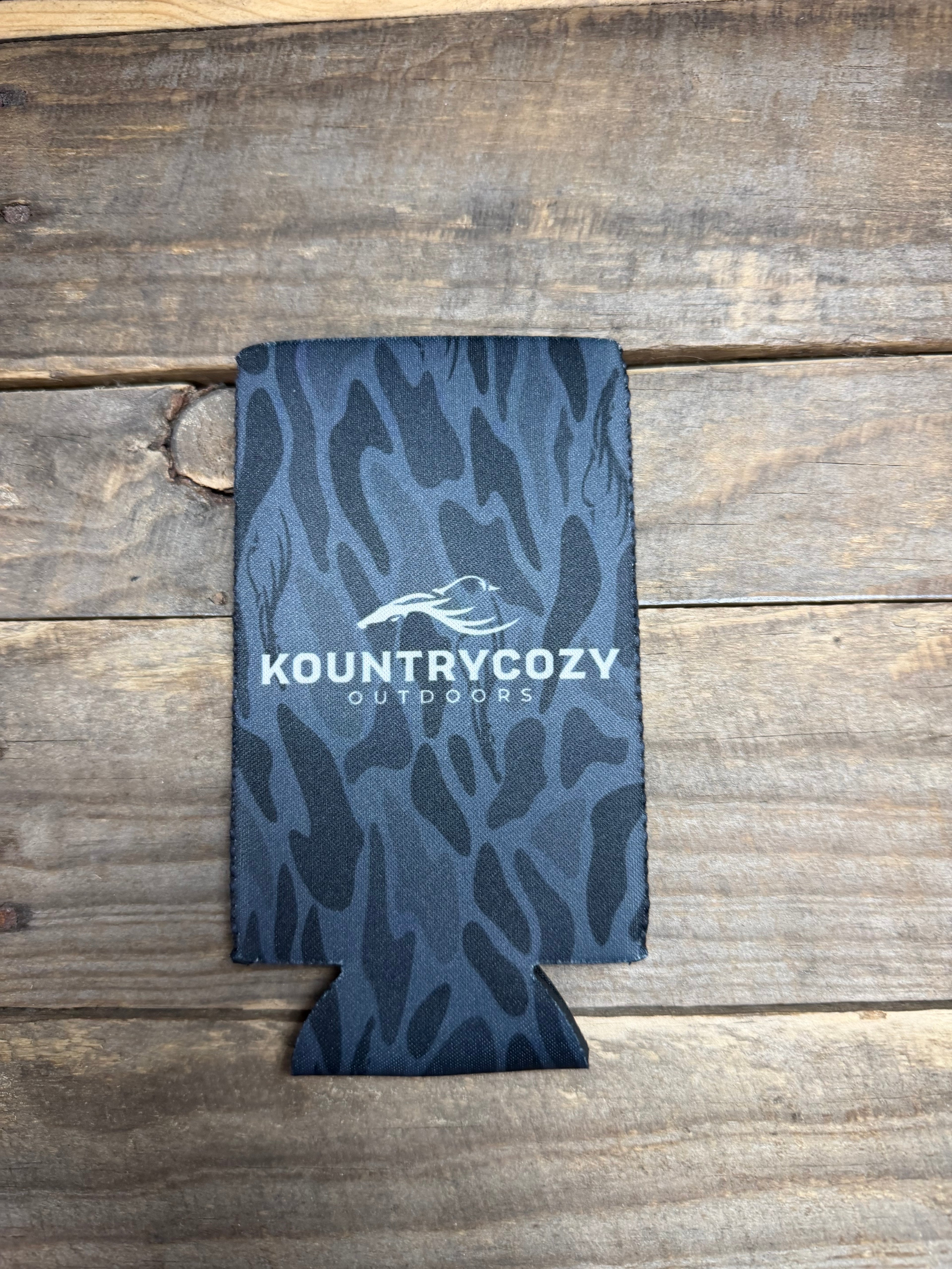 Midnight Timber Tall Koozie