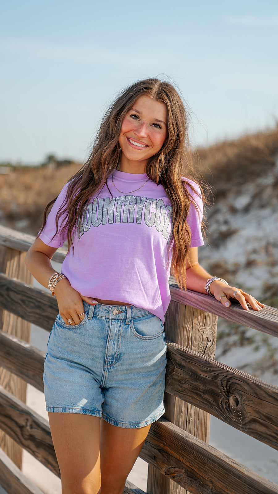 Purple Camo KountryCozy Tee