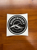 KC3 Circle Logo Sticker