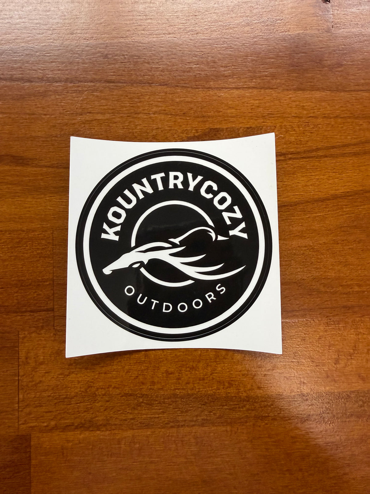 KC3 Circle Logo Sticker
