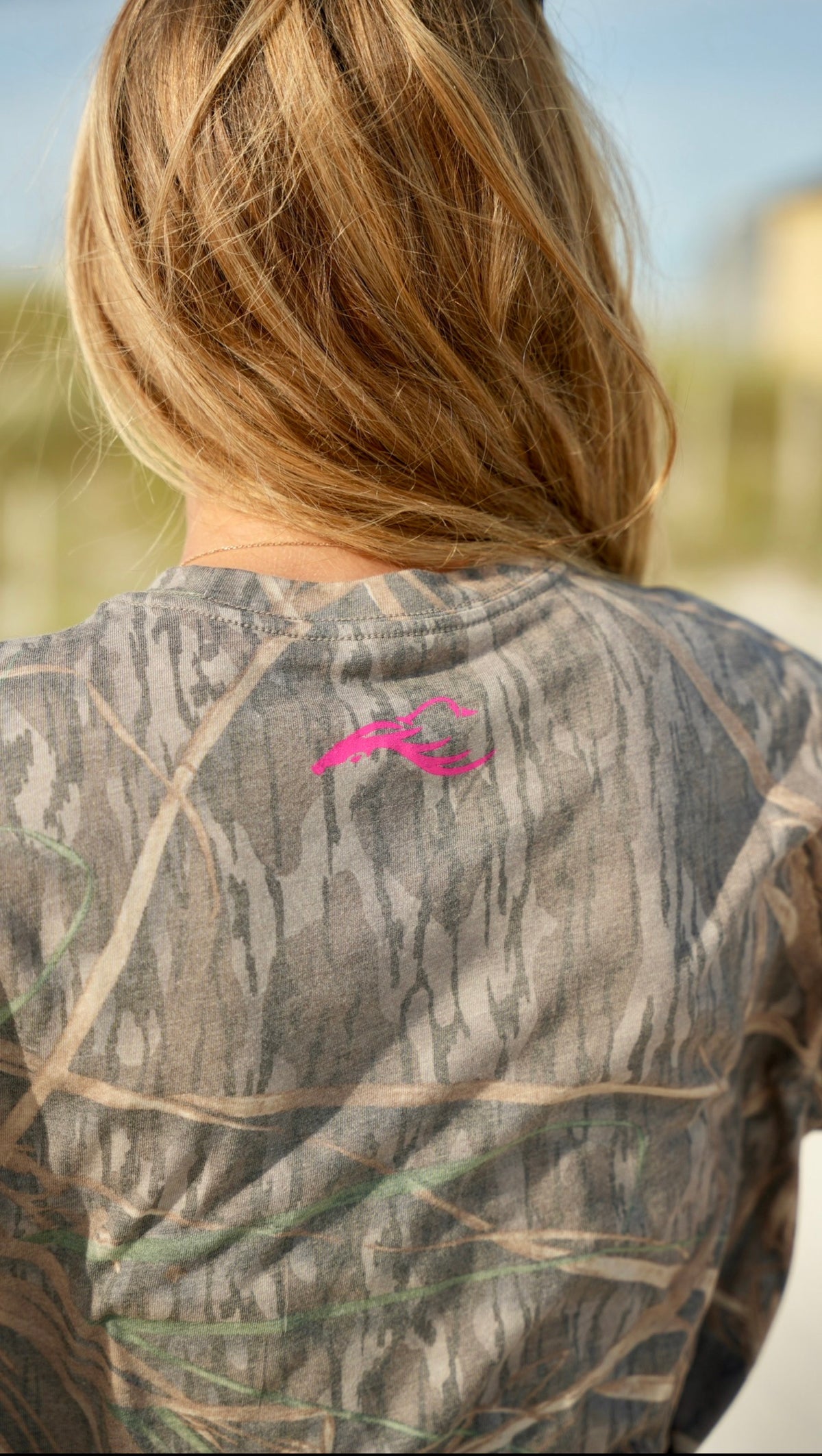 KC3 HOT PINK Shadow Grass Shirt