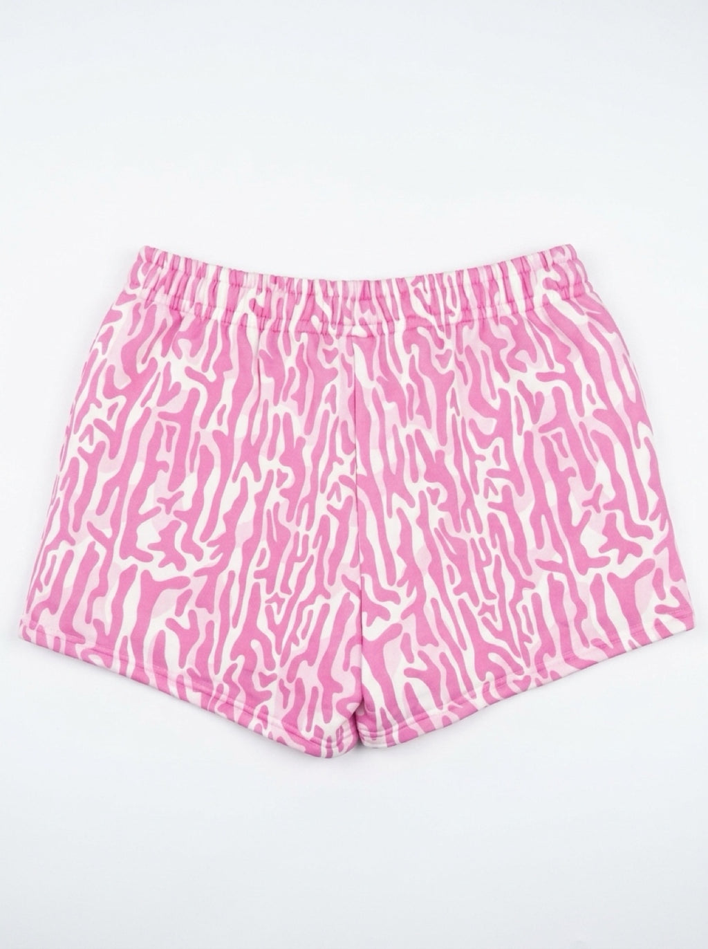 KountryCozy Oversized Pink Roots Shorts