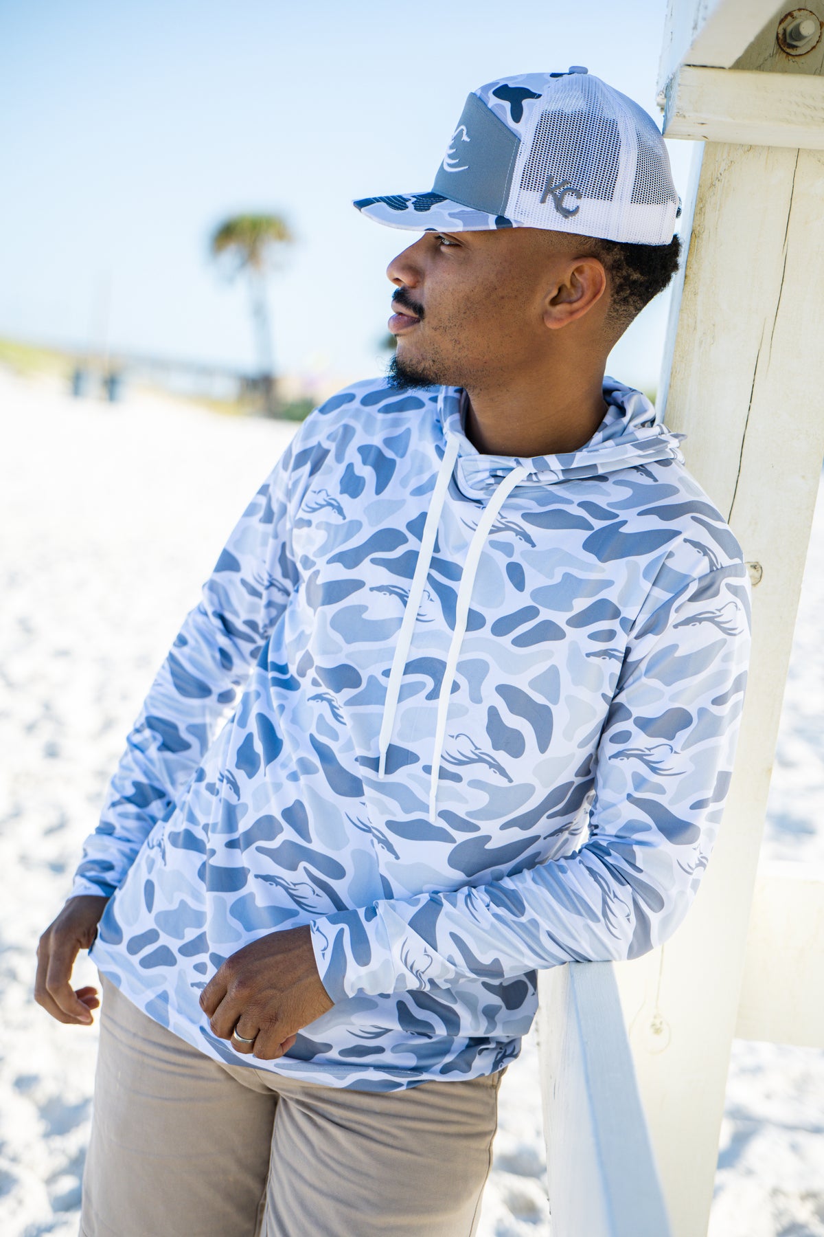 KC3 Men's Winter Marsh Mid-Weight Performance Hoodie