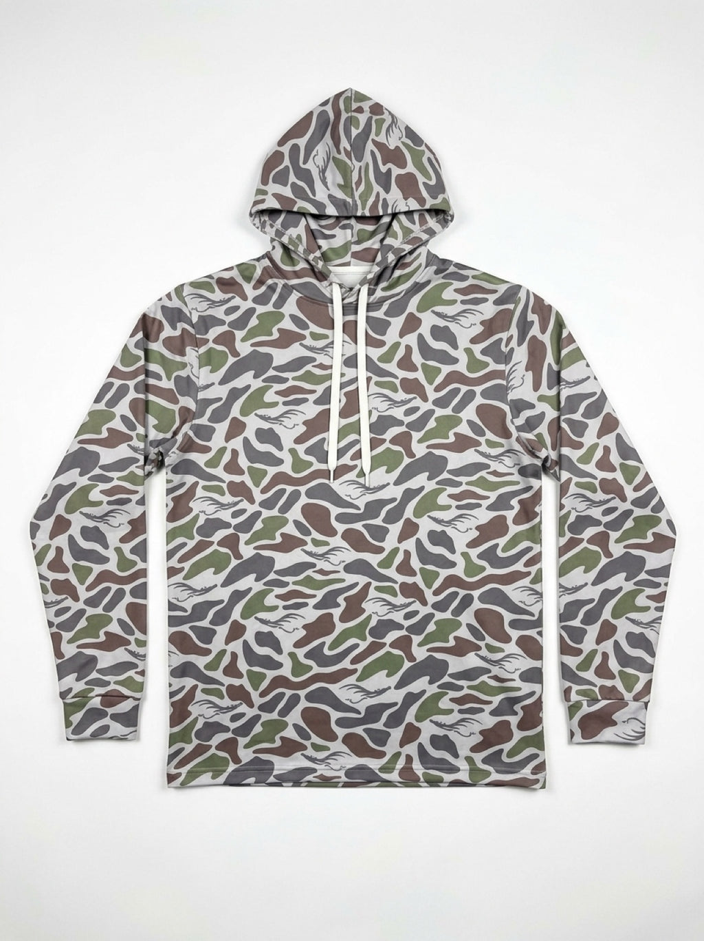 KC3 Youth Green Marsh Camo Performance Hoodie