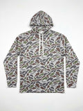 KC3 Youth Green Marsh Camo Performance Hoodie