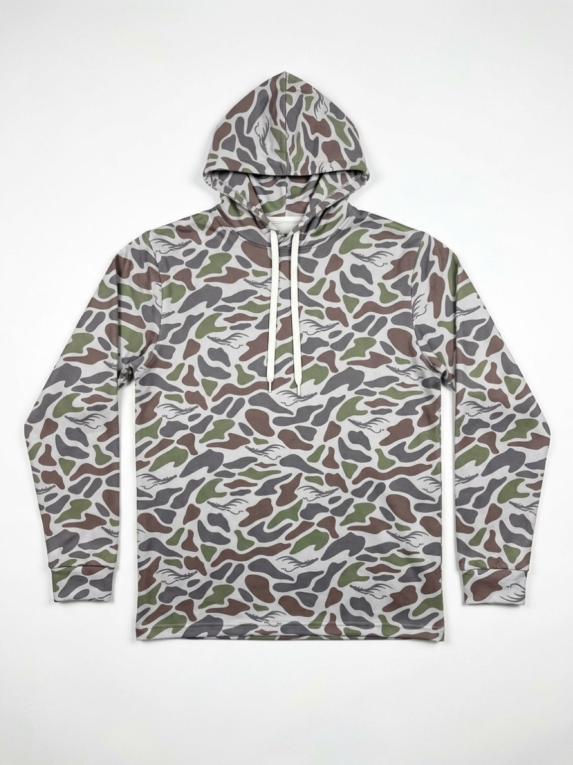 KC3 Youth Green Marsh Camo Performance Hoodie