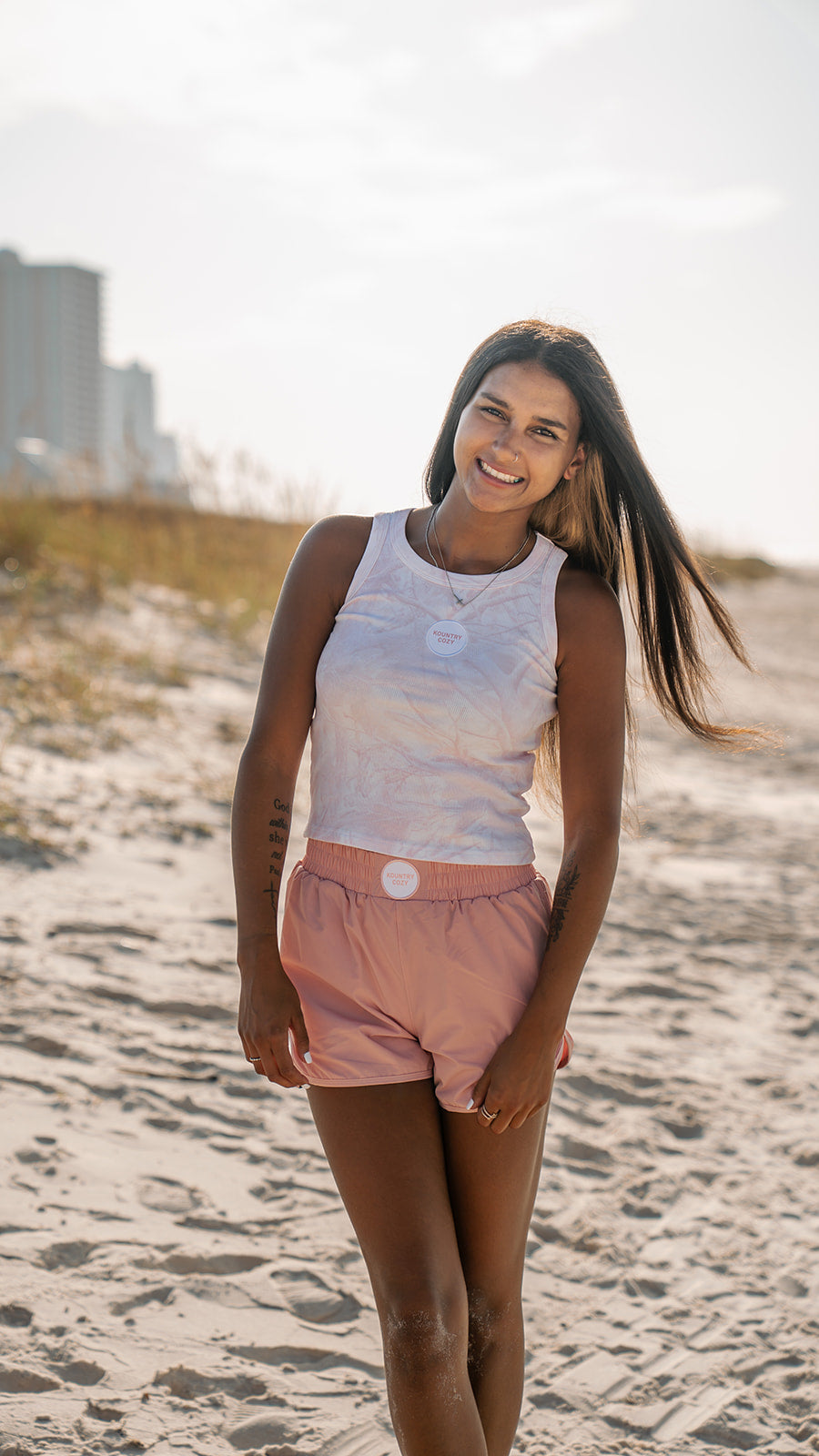 KountryCozy Pink Camo Tank