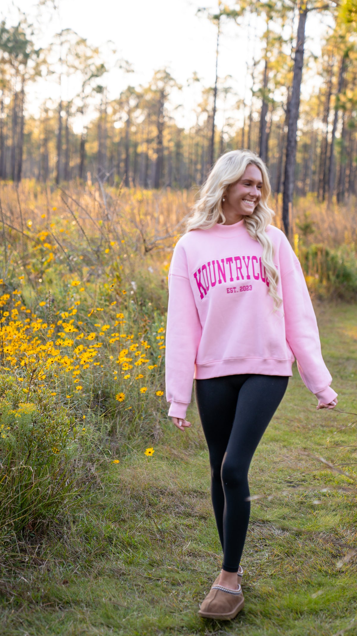 Pink KountryCozy Mock Neck