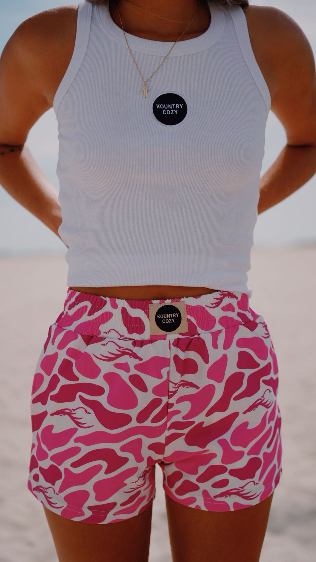 KC3 Women's Pink Timber Shorts