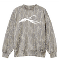 White KC3 Bottomland Mock Neck