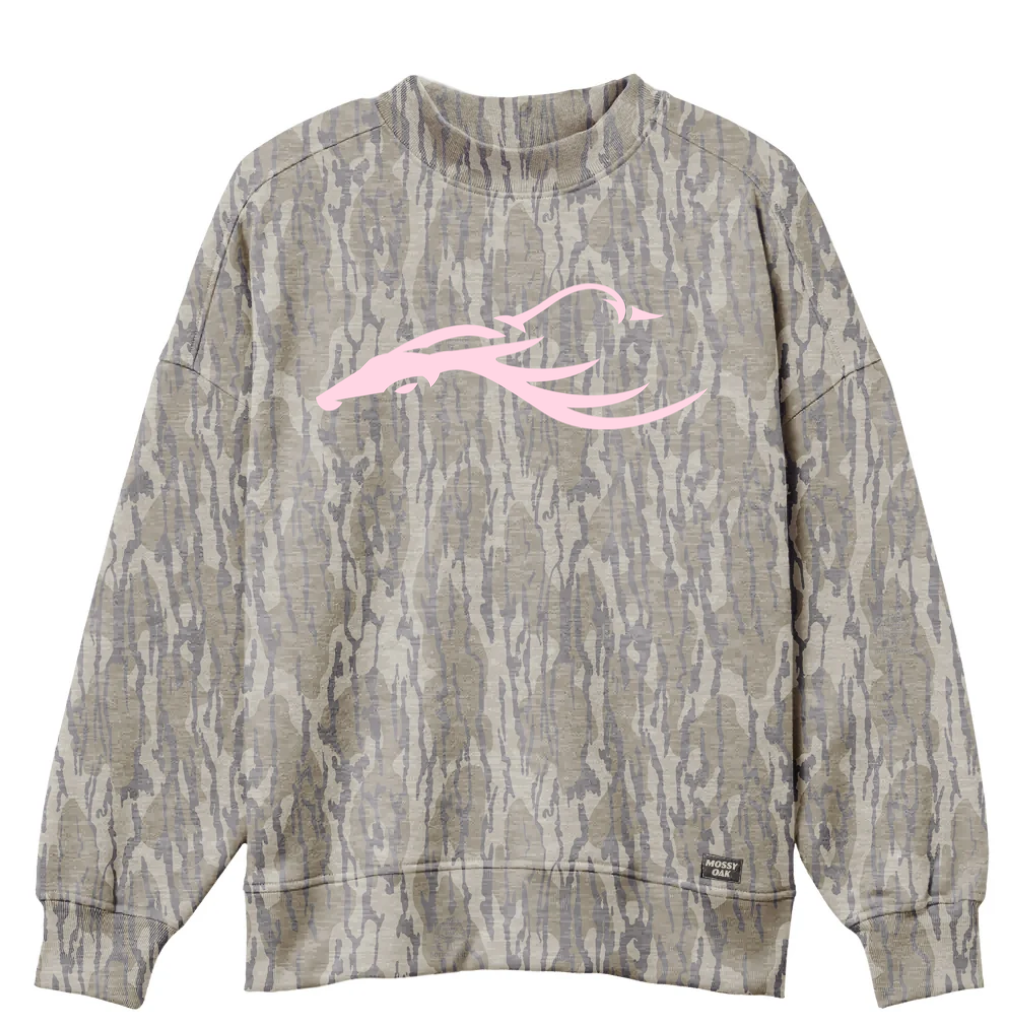 Pink KC3 Bottomland Mock Neck