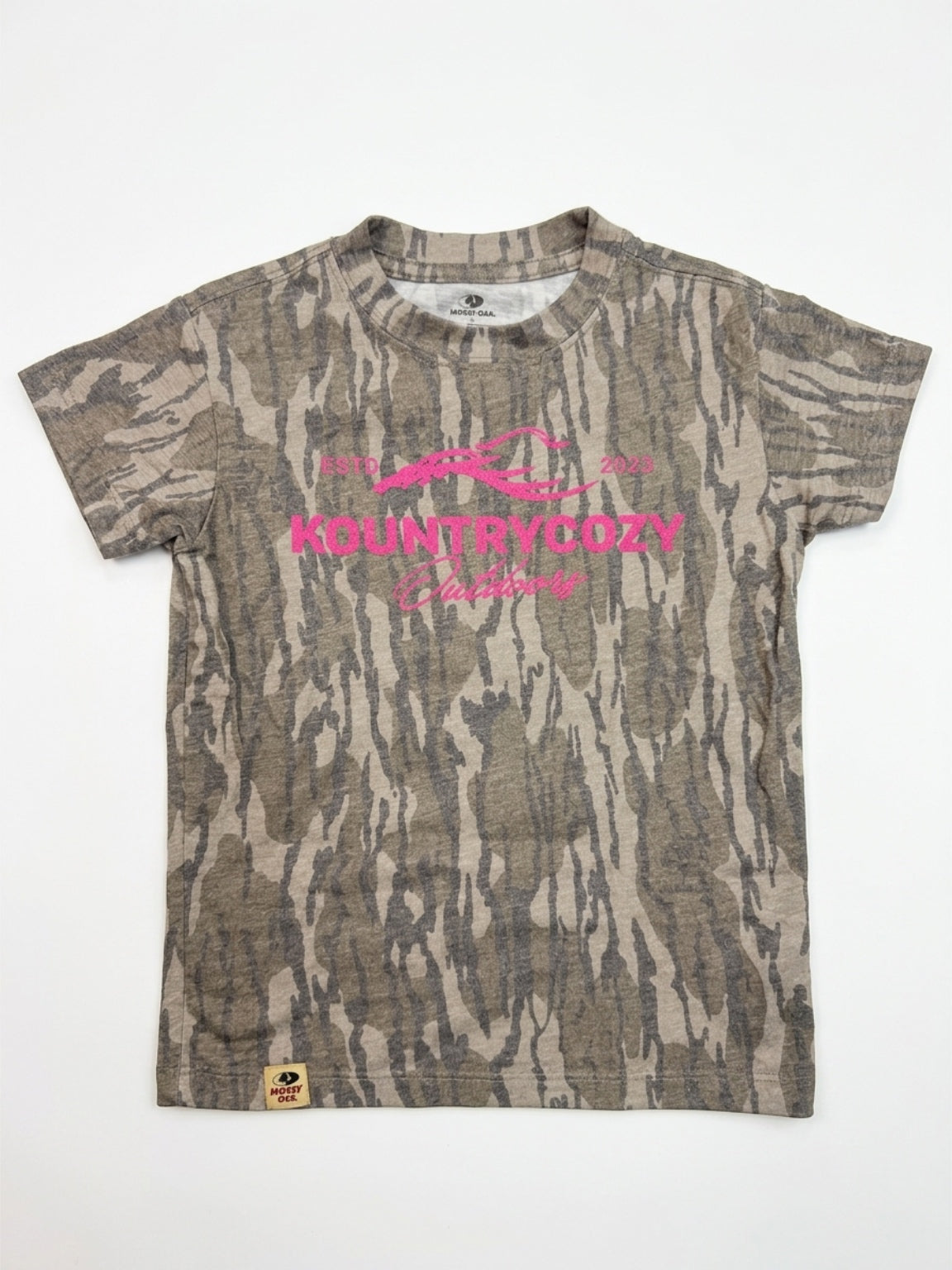KC3 Hot Pink Bottomland Toddler Tee