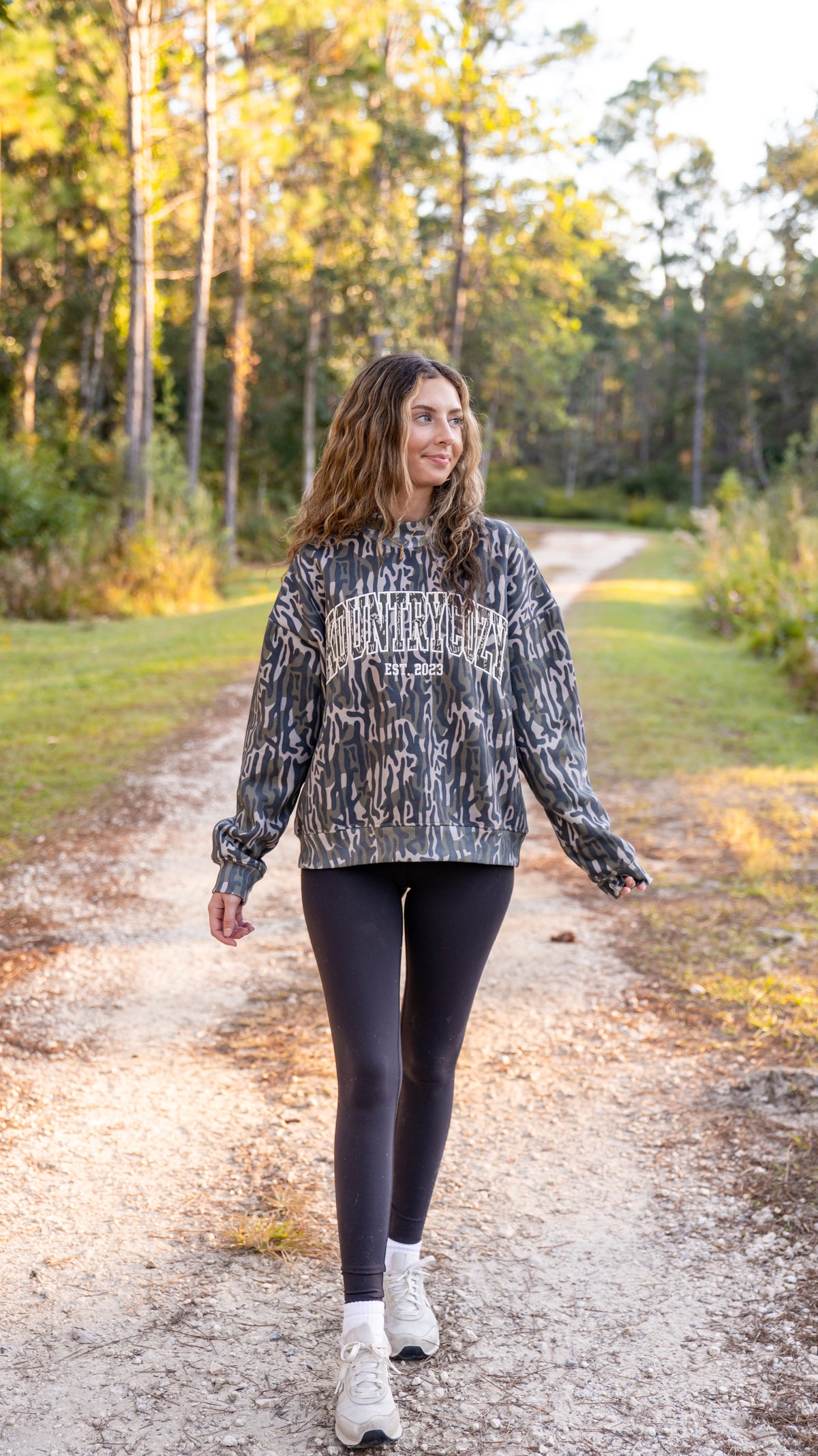 KountryCozy Roots Camo Mock Neck