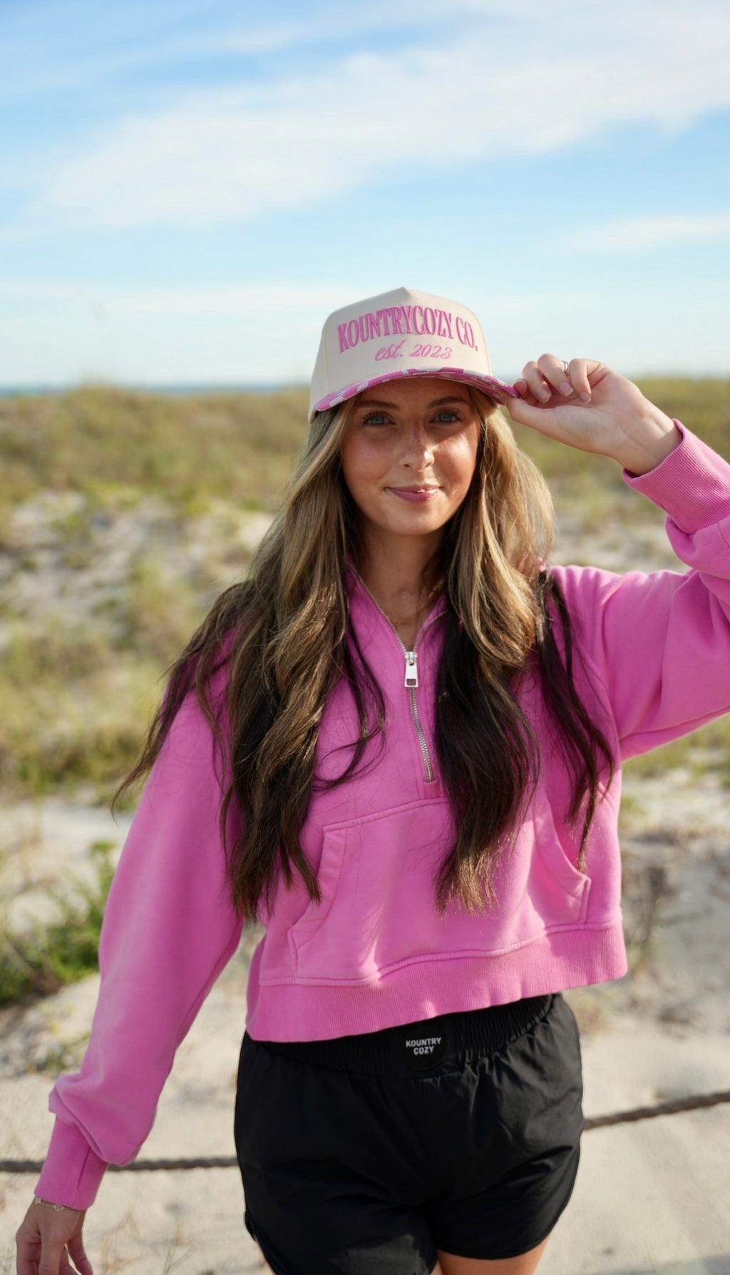 Classic Pink Camo Hat