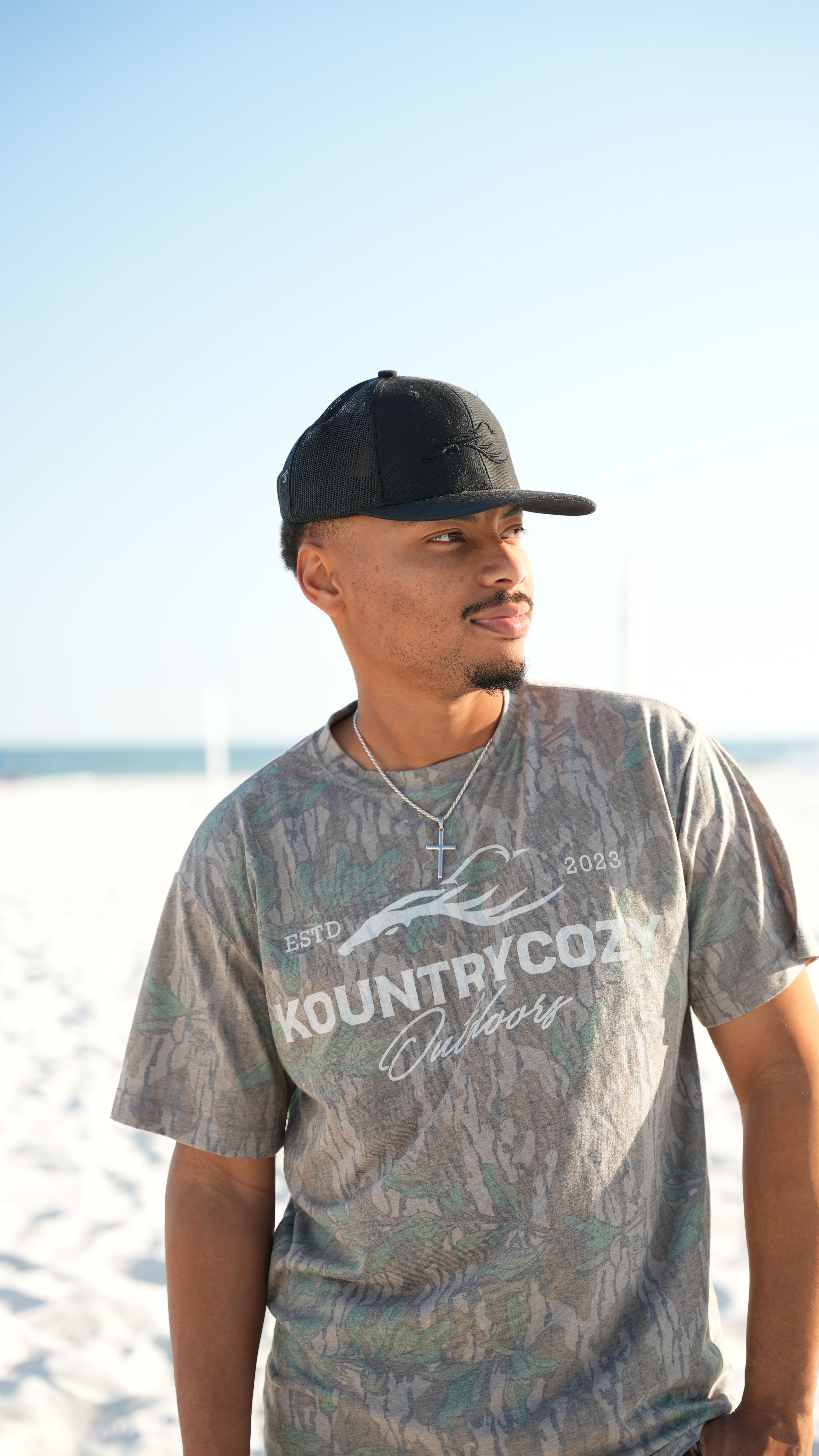 KC3 Green Leaf Bottomland Shirt