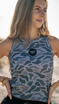 KountryCozy Black Camo Tank