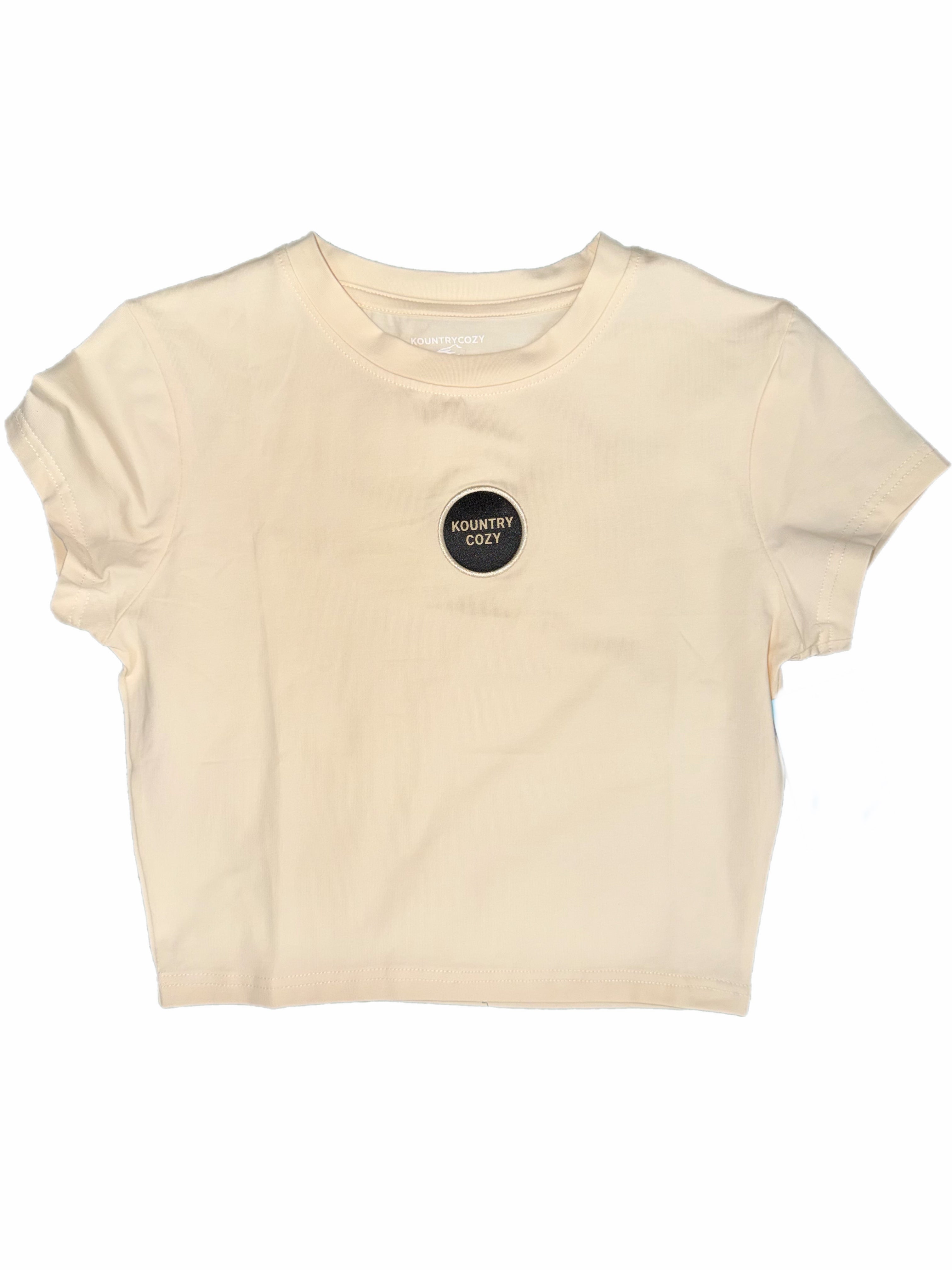 KountryCozy Yellow Fitted Tee
