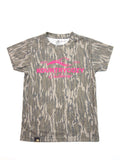 KC3 Youth Hot Pink Bottomland Tee