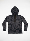 KC3 Youth Black Camo Performance Hoodie
