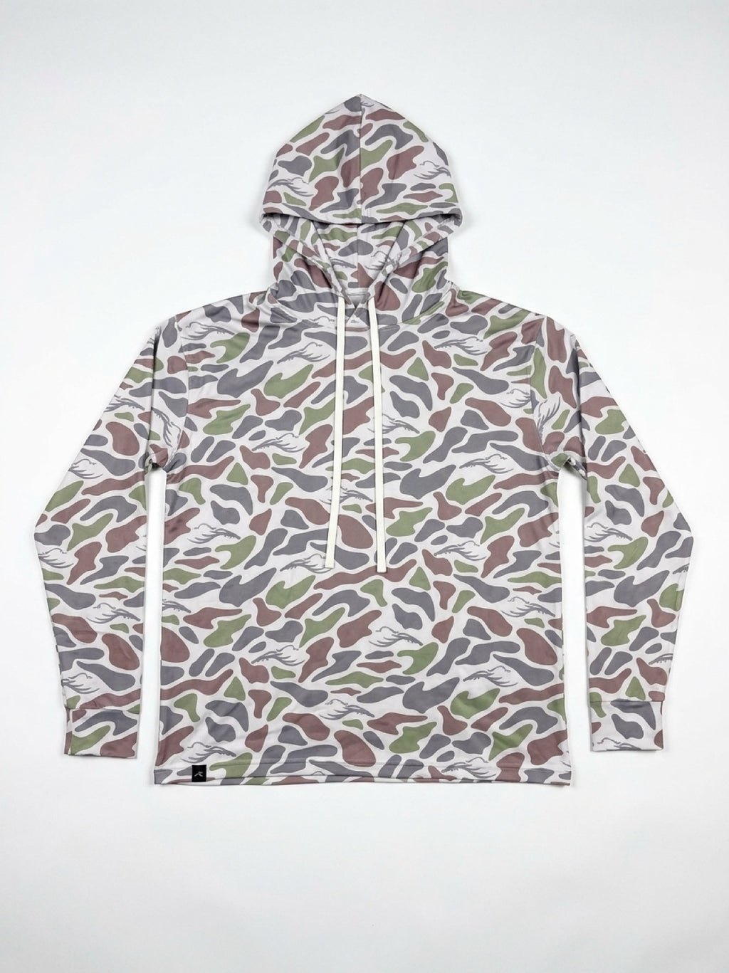 KC3 Men's Green Marsh Camo Performance Hoodie