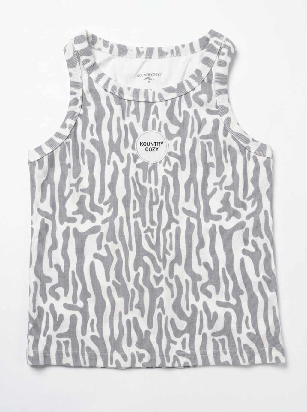 KountryCozy Grey Roots Tank Top