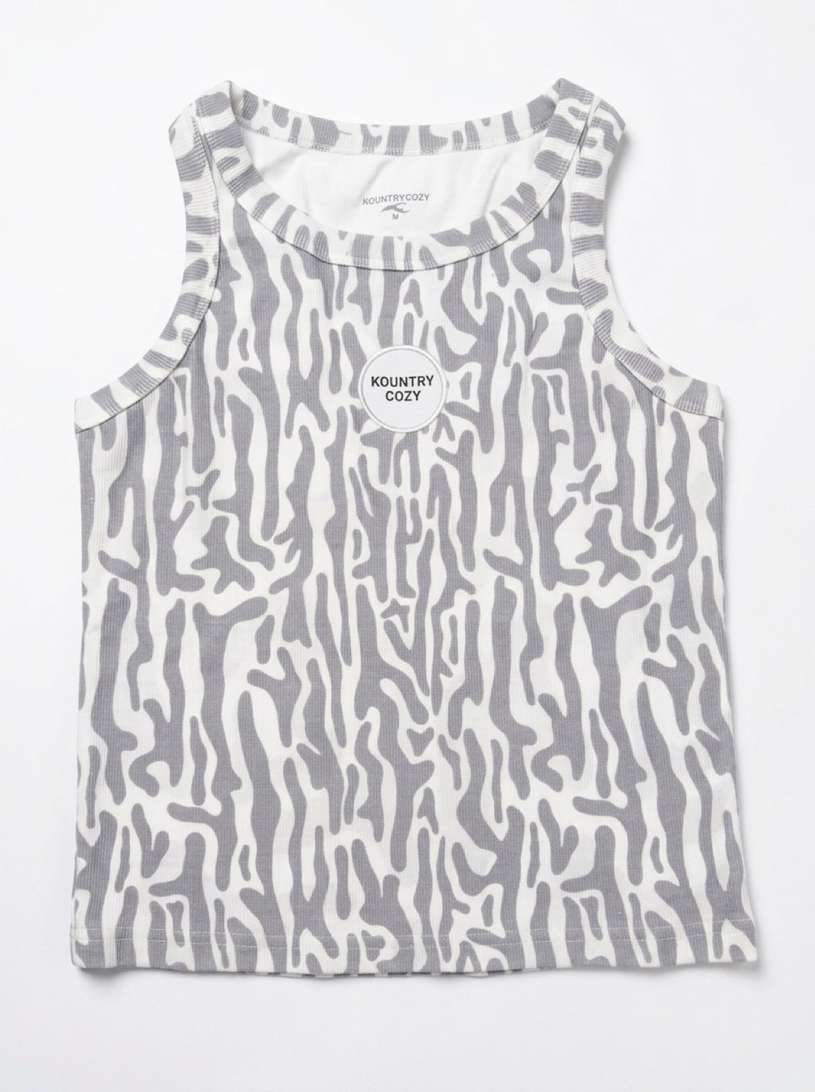 KountryCozy Grey Roots Tank Top