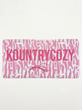 KountryCozy Pink Roots License Plate