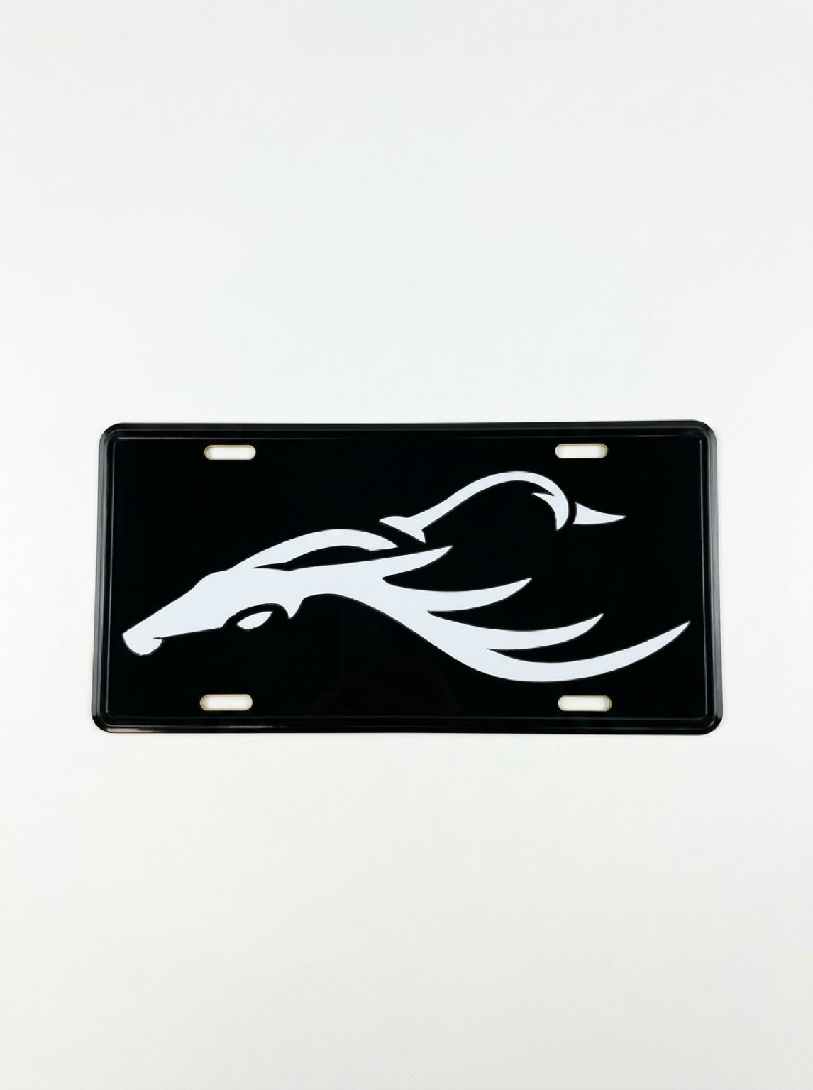 KC3 Black License Plate￼