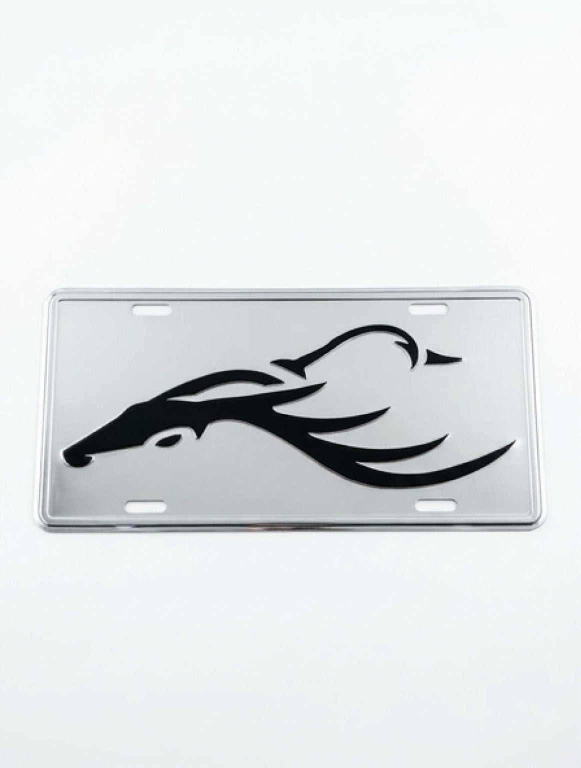 KountryCozy Chrome License Plate