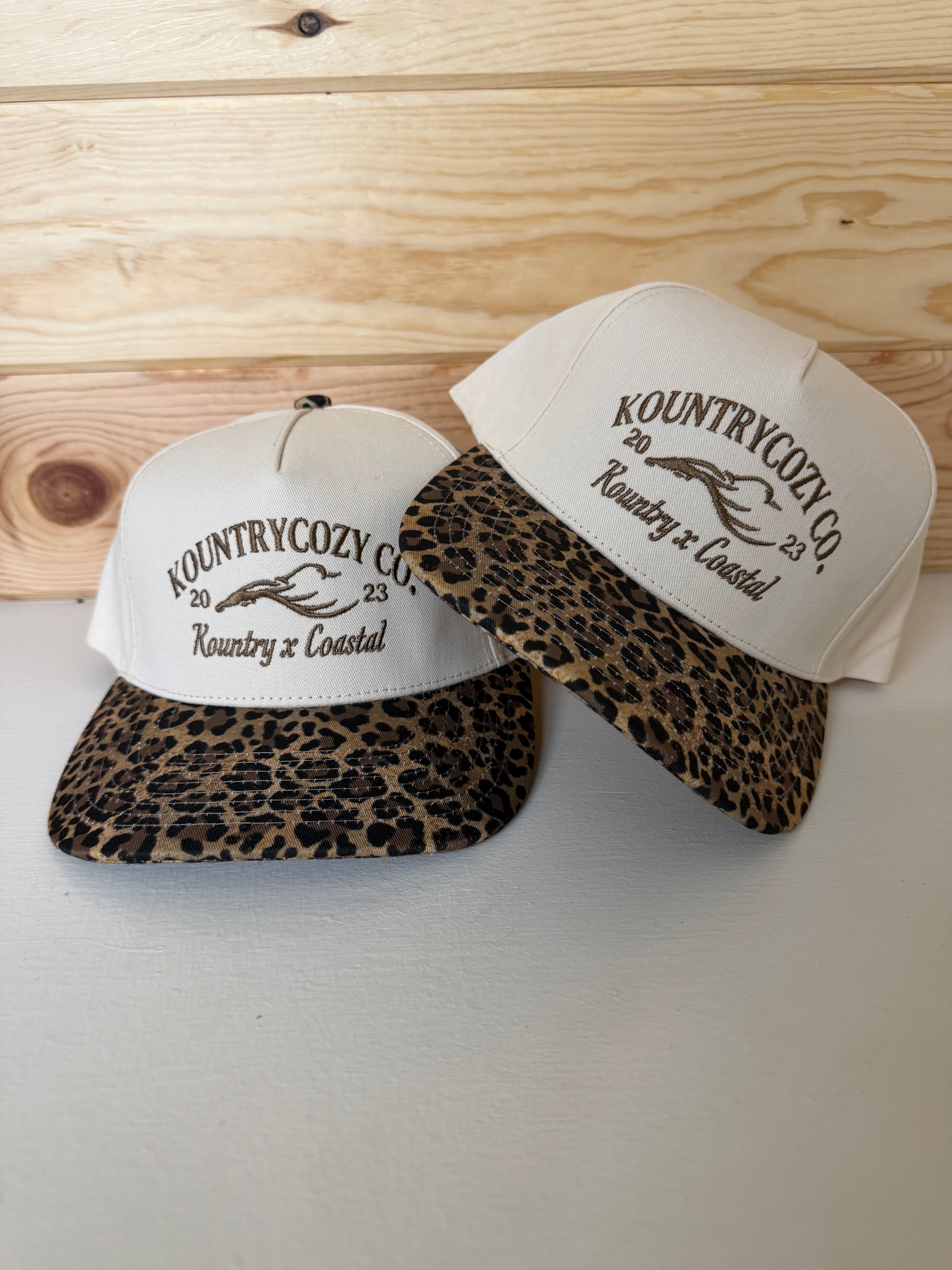 KC3 Cheetah Print Hat