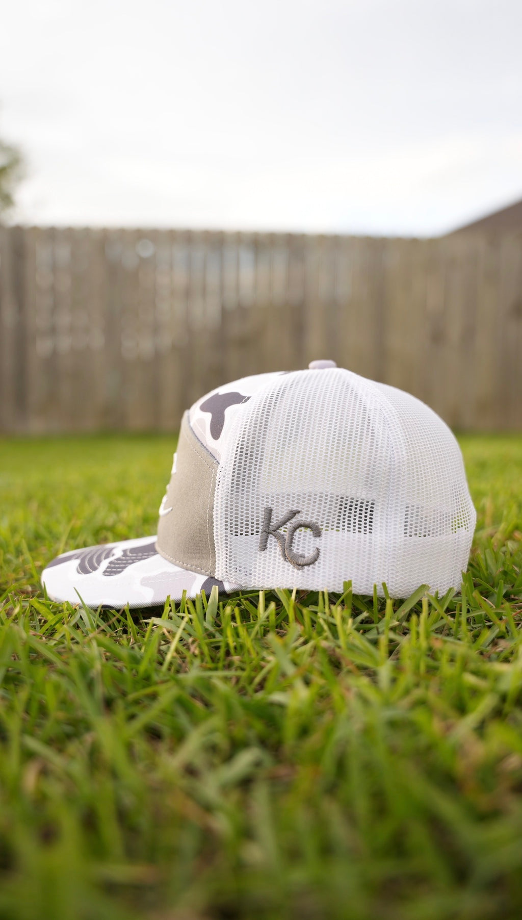 Winter Marsh 7 Panel Hat