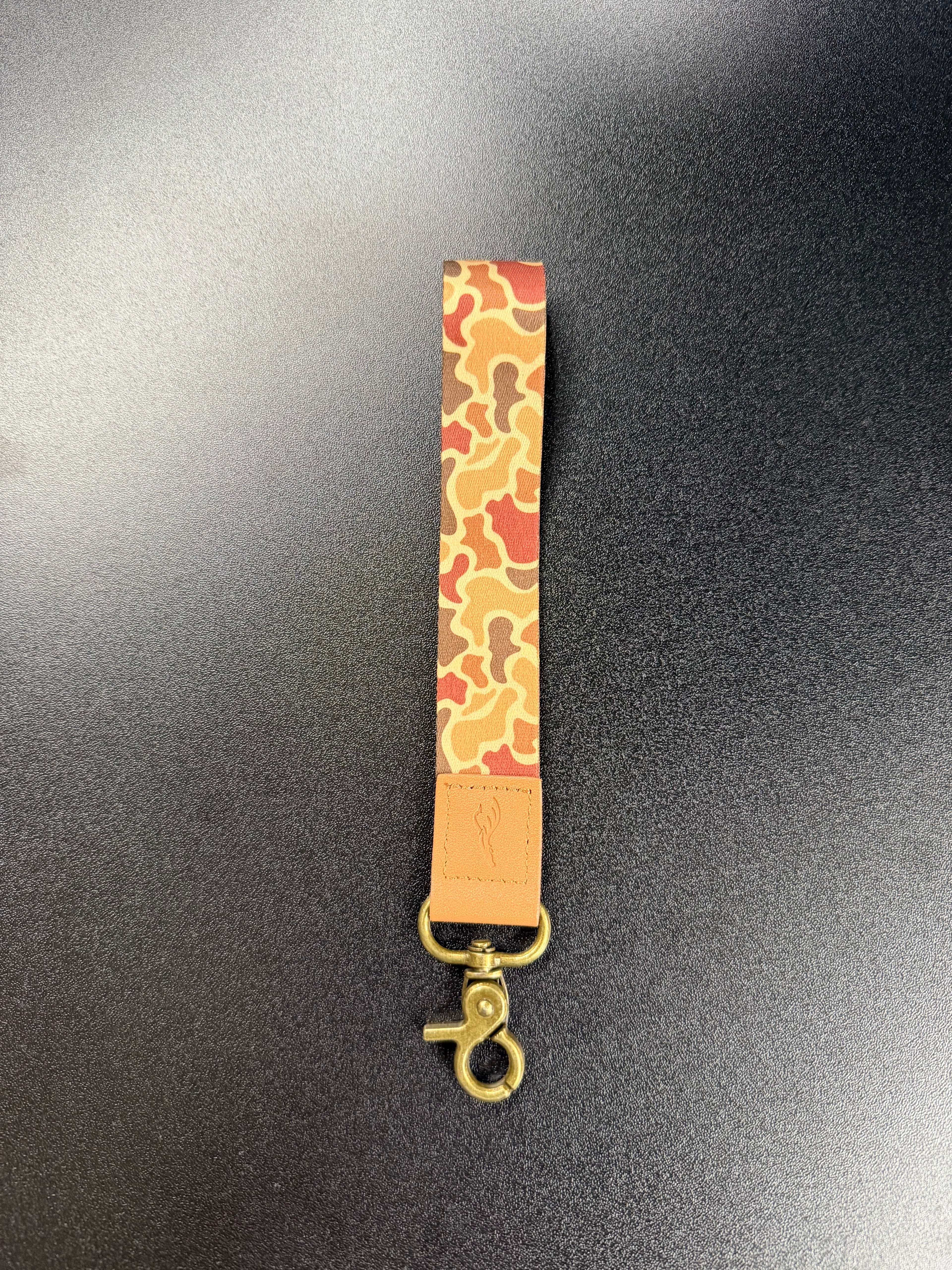 Burnt Oak Camo Keychain