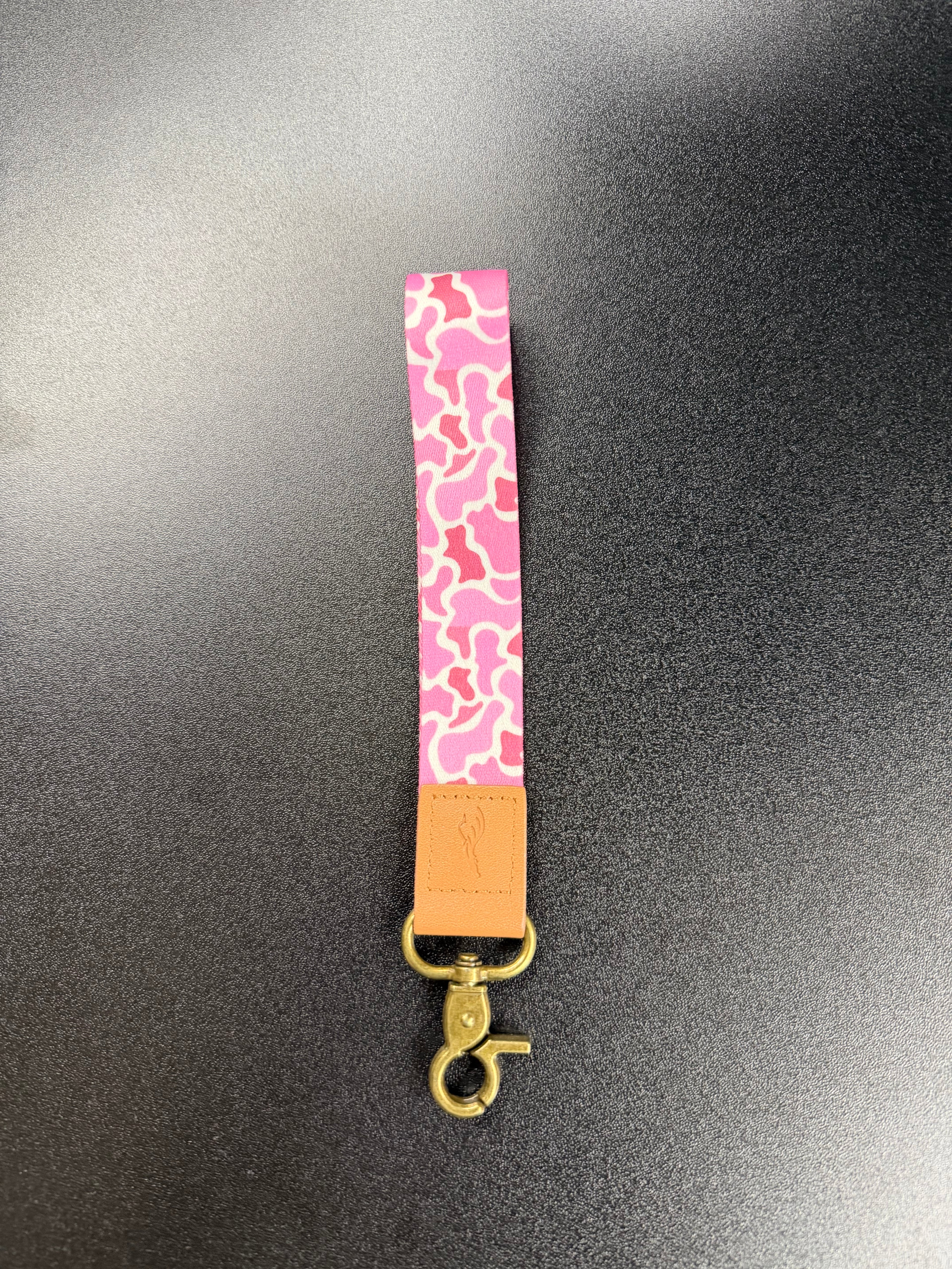 Pink Camo Keychain