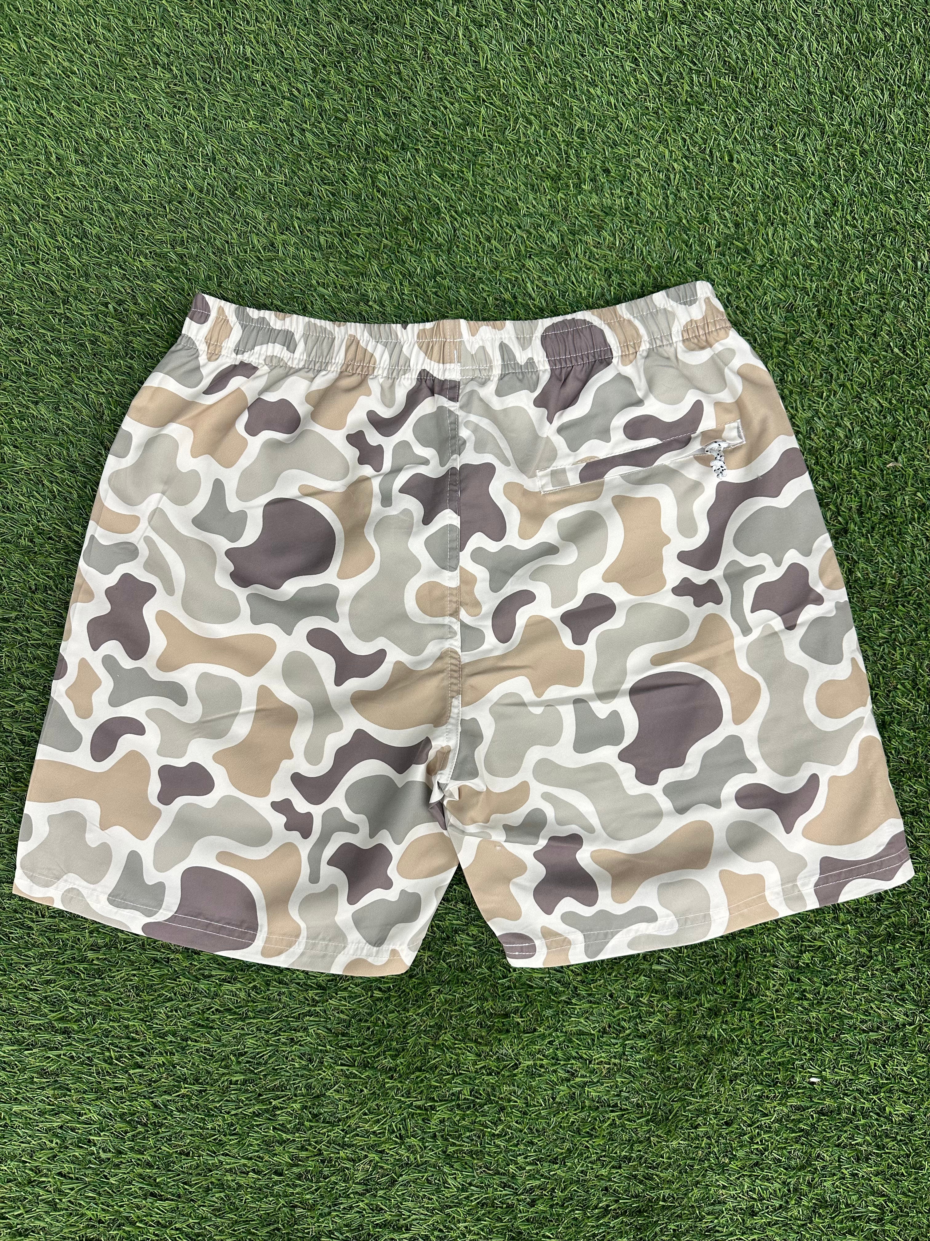Camo Swim Trunks