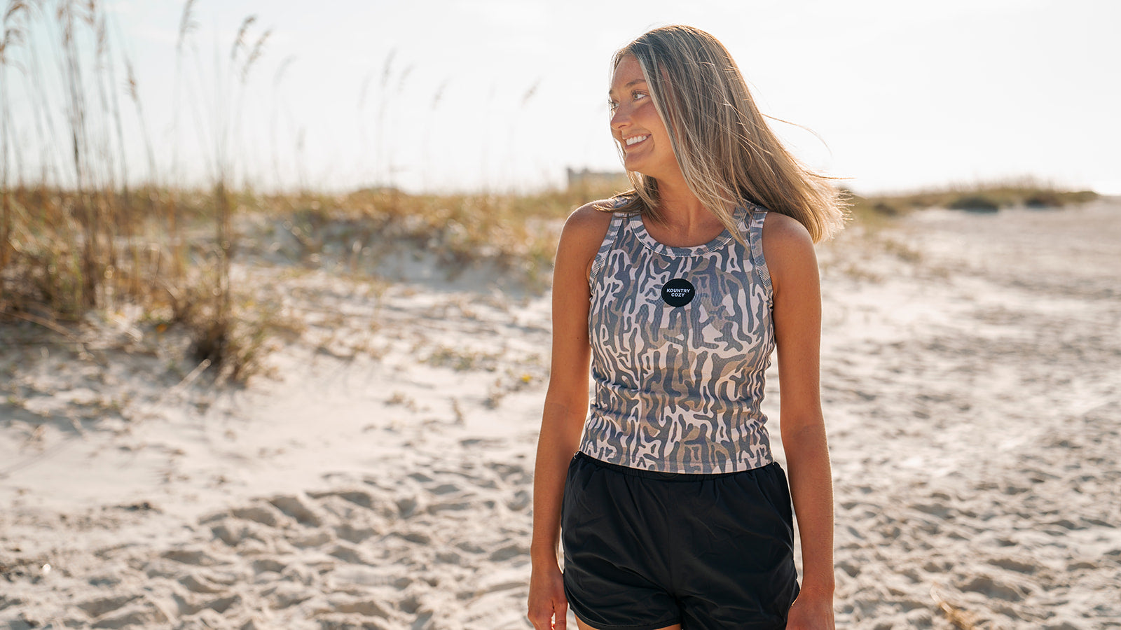 KountryCozy Roots Camo Tank