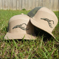 Olive/Tan 7 Panel Hat